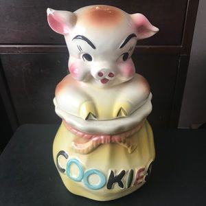 PENDING  Vintage Little Piggy Cookie Jar - USA